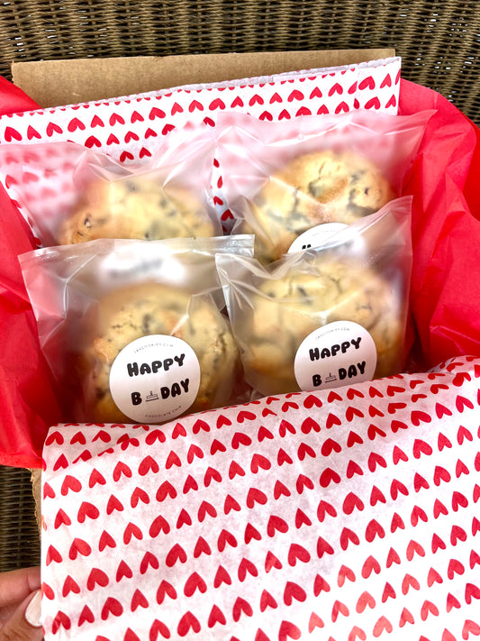 Birthday Magic Cookie Box (4 cookies)